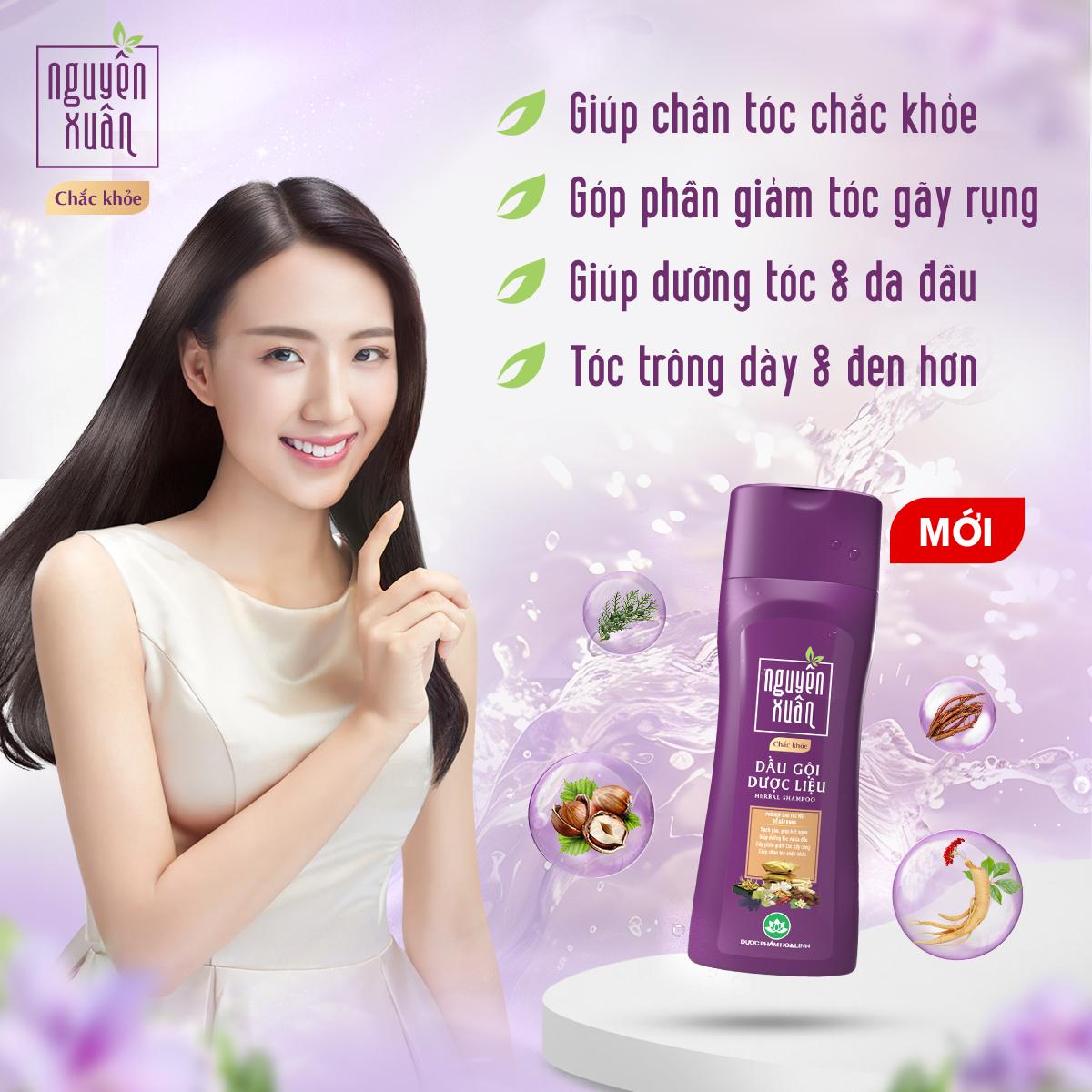 Nguyễn Xuân ra mắt dòng sản phẩm mới phù hợp cho tóc yếu, dễ gãy.