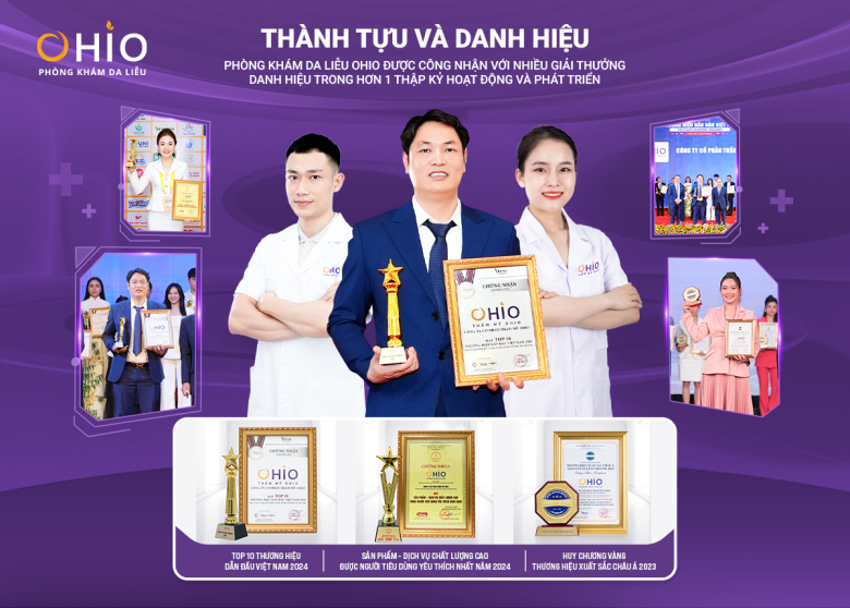OHIO vinh dự nhận nhiều giải thưởng uy tín trong ngành y khoa và thẩm mỹ
