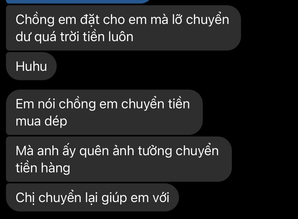 Bắt đầu từ việc chuyển khoản nhầm với lý do rất “chính đáng” khiến nhiều người dễ tin tưởng.