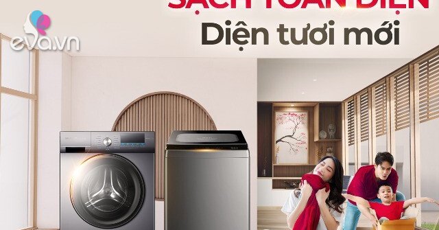 Sạch Toàn Diện, Diện Tươi Mới - Máy giặt Sharp đồng hành cùng mùa Tết ...