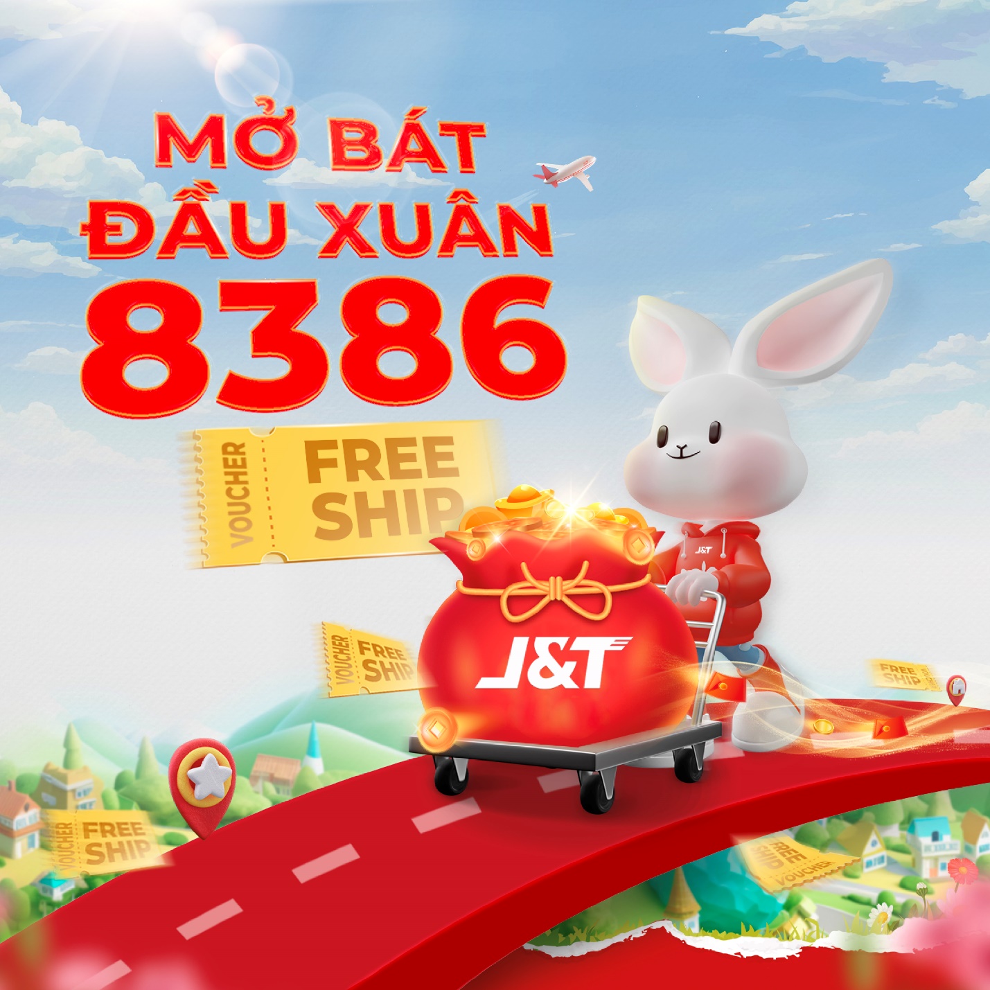 Jamp;T Express phát hành “voucher freeship” phát tài, phát lộc đồng hành cùng chủ shop khai xuân - 2