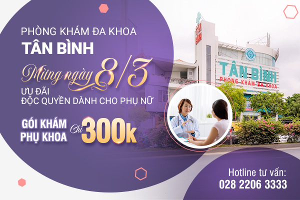 Gói khám phụ khoa 300k trong tháng 3 – Tri ân nữ giới nhân dịp 8/3