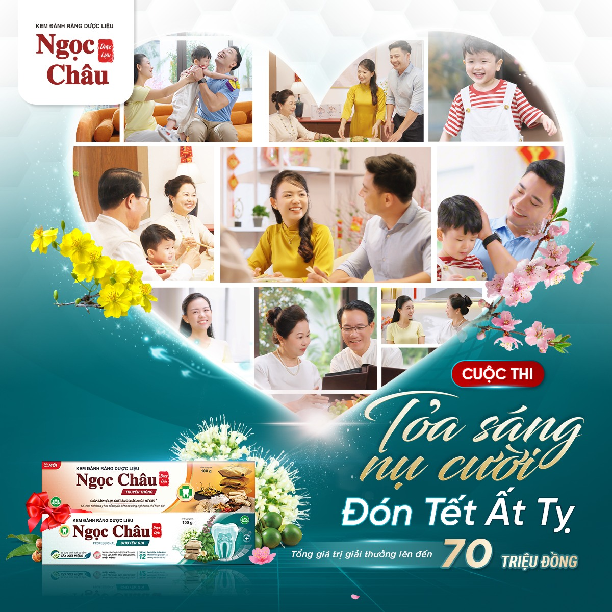 Cuộc thi trực tuyến thu hút nhiều gia đình tham gia chia sẻ khoảnh khắc nụ cười tỏa sáng trong dịp Tết Nguyên đán năm nay