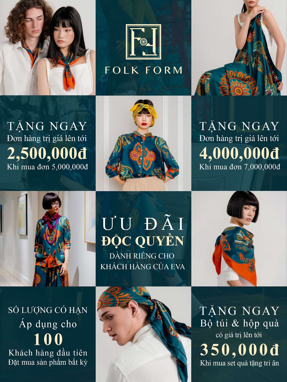 FOLK FORM ra mắt BST amp;#34;Quốc Sắc Huyền Châuamp;#34;: Đánh thức giấc mơ lụa là, nhận ngay ưu đãi amp; quà tặng! - 8