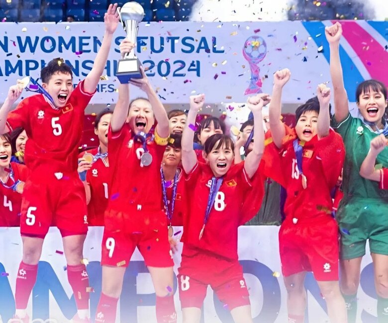 Đây là lần đầu tiên đội tuyển Futsal nữ Việt Nam đăng quang tại giải đấu vô địch Đông Nam Á, đánh dấu bước tiến lớn của môn thể thao này. 