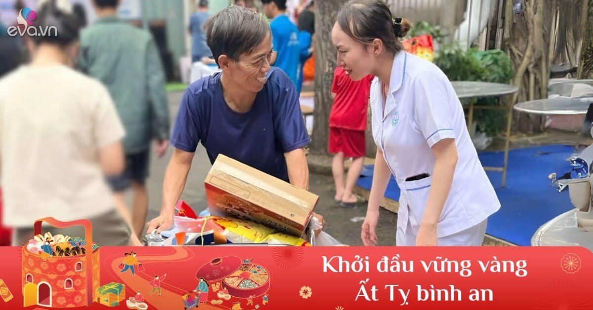 Ấm lòng phiên chợ ở Bệnh viện TP Thủ Đức, nơi bệnh nhân nghèo được thỏa thích sắm sửa quà Tết với giá 0 đồng