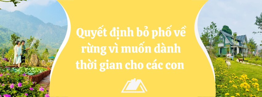 Cặp vợ chồng tiến sĩ Hà Nội amp;#34;bỏ phố về rừngamp;#34;, xây biệt thự vườn rộng thênh thang, đẹp đến nao lòng - 2