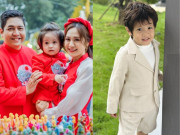 Yêu con - Con trai Thanh Thuý - Đức Thịnh chào đời đúng dịp Tết, 6 tuổi vẫn chậm nói nhưng siêu điển trai