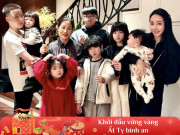 Yêu con - Nữ đại gia Hà Thành 8X làm mẹ 7 con kể chuyện lì xì, đưa “đàn con” đi chúc Tết từng nhà