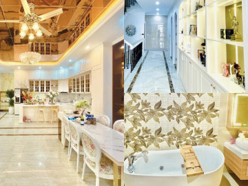Cặp vợ chồng bác sĩ 6 năm tích góp xây nhà 120m2 đẹp như lâu đài cổ tích, có đến 11 căn phòng