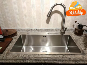 Bồn rửa ở nhà bếp bằng đá hay inox sẽ tốt hơn? 10 người thì 9 người mắc sai lầm