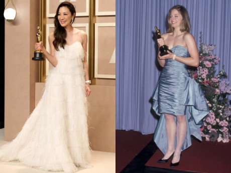 Những người phụ nữ đoạt giải Oscar mặc trang phục gì? Sử dụng váy áo của thương hiệu này có cơ hội giành giải