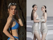 Thời trang - Mlee chăm diện bikini khoe body nuột nà, thân thiết với Tiểu Vy