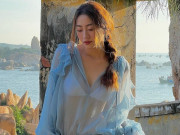 Thời trang - Lương Thùy Linh mix váy xuyên thấu với bikini