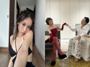 Thời trang - Con gái Mỹ Linh hút mắt với đồ cắt xẻ, xuyên thấu táo bạo
