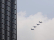 Lifestyle - Tiêm kích bay tập luyện ở khu vực Dinh Độc Lập