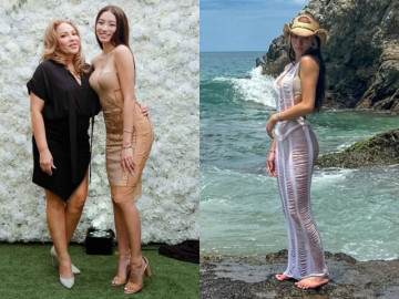 Con gái Thanh Hà diện bikini bé xíu khoe body gợi cảm hút mắt