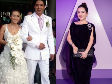 Vợ đẹp Bình Minh từng bị chê kém sắc, nay đứng cạnh Á hậu 9X dù thua chiều cao vẫn rực rỡ