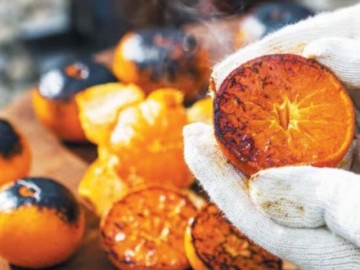 Khám phá món quýt nướng “gây thương nhớ” trong Khi Cuộc Đời Cho Bạn Quả Quýt