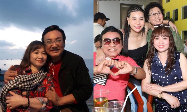 Vợ NSƯT Phú Quý thường xuyên chia sẻ những khoảnh khắc đi từ thiện cùng chồng, gặp gỡ bạn bè của chồng trong giới văn nghệ sĩ.