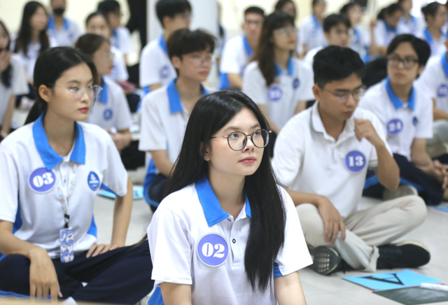 Sinh viên Trường Đại học Sư phạm Hà Nội.
