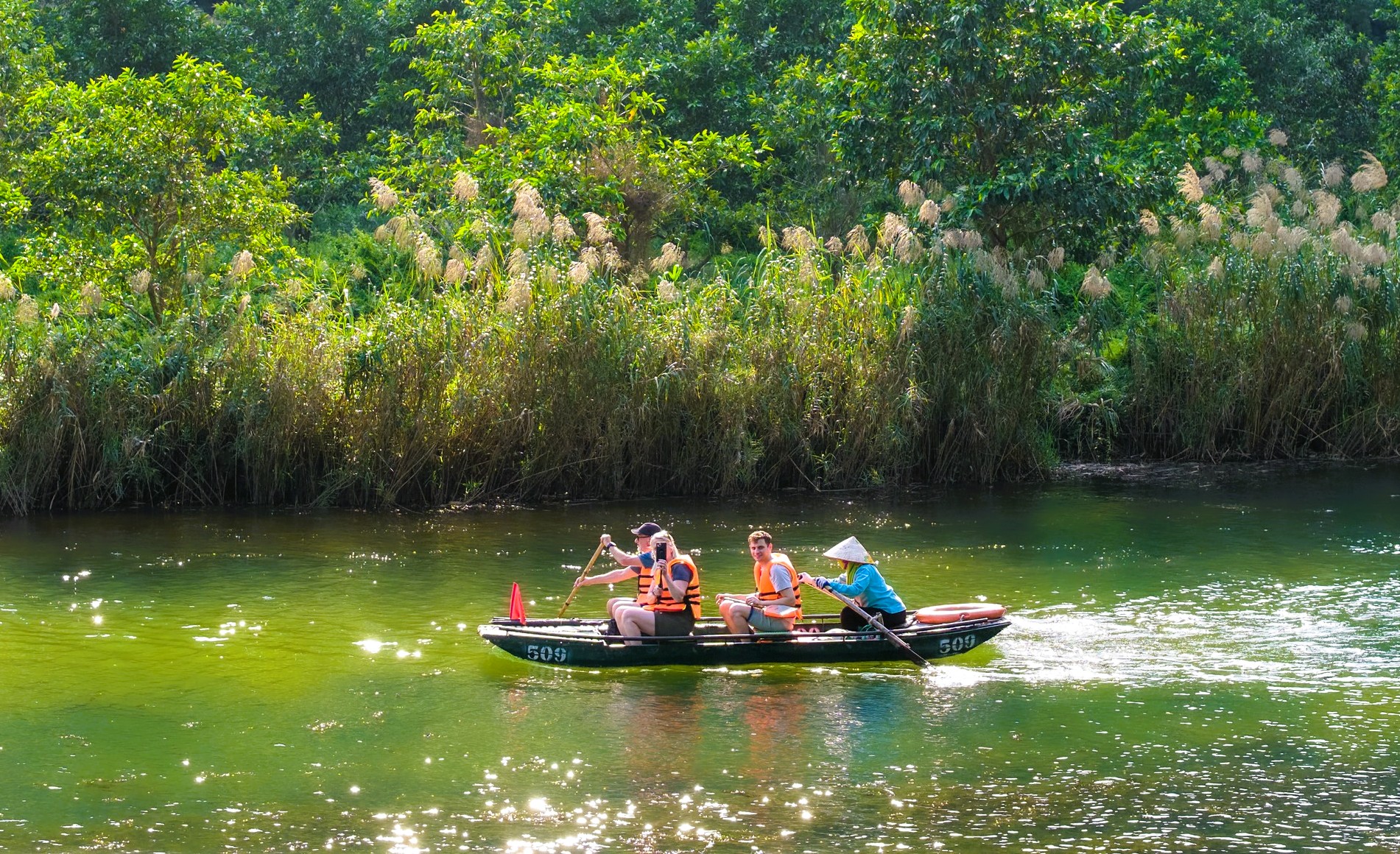 Tràng An Say Đắm Lòng Người Mùa Lau Sậy Trổ Bông Tràng An Say Đắm Lòng Người Mùa Lau Sậy Trổ Bông - 9