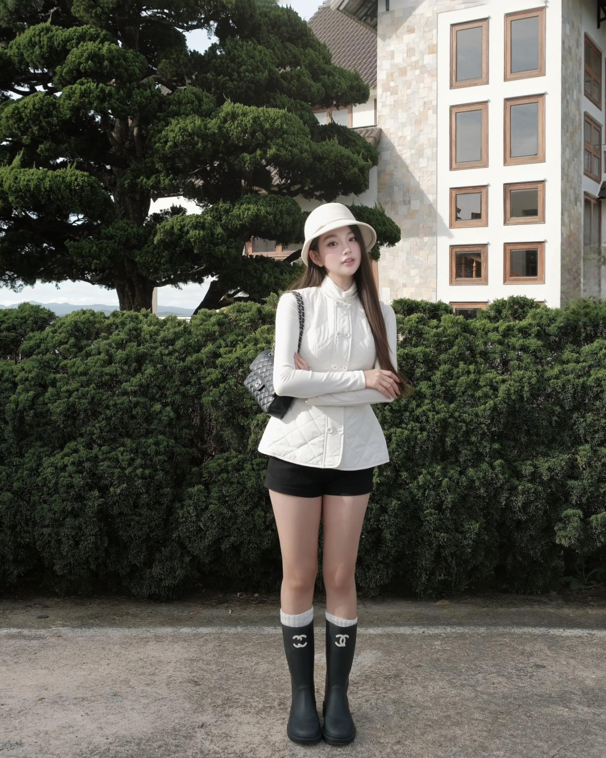 Kiểu mốt giúp người mặc giữ ấm nhưng không bị luộm thuộm, tạo vẻ sành điệu.