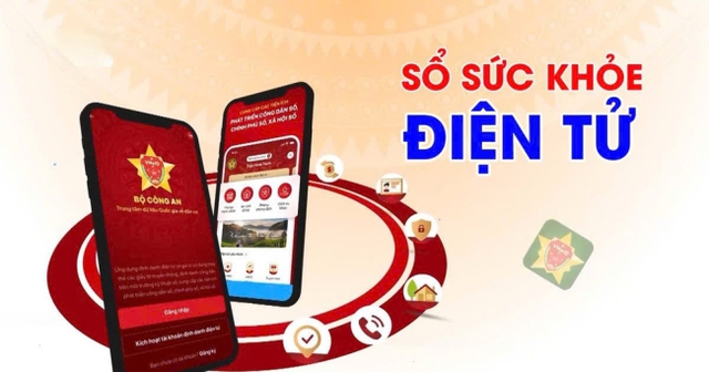 Sổ sức khỏe điện tử VNeID thay thế sổ giấy trong giải quyết thủ tục hành chính. Ảnh: TL