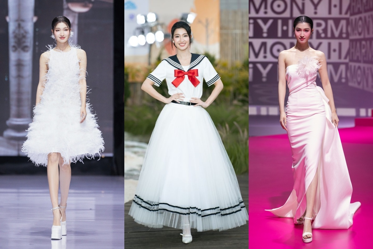 Với lợi thế gương mặt đẹp, Phương Nhi đảm nhận vai trò mở màn hoặc vedette show thời trang của các nhà thiết kế. Cô thường thể hiện các bộ sưu tập phù hợp định hướng hình ảnh, tránh gợi cảm quá mức.