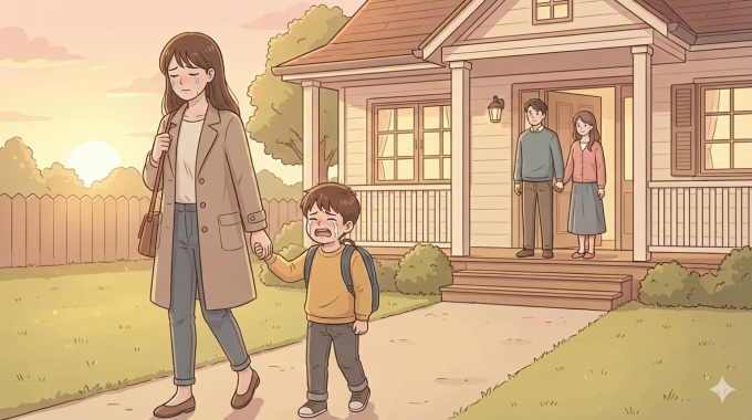 Ba phải lòng cô gái thôn quê, bỏ rơi mẹ con tôi - 1