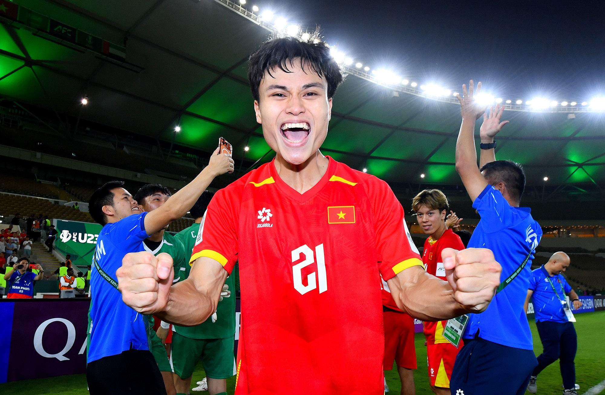 Trong khi Minh Phúc là người chốt hạ, ghi bàn thắng quyết định trong hiệp phụ giúp U23 Việt Nam thắng ngoạn mục U23 UAE. 