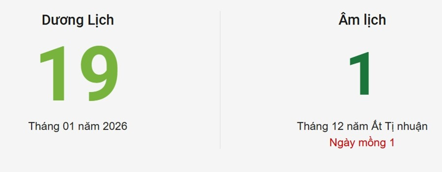 Nếu không có tháng 6 nhuận của năm 2025 (âm lịch) thì hôm nay chính là mùng 1 Tết. Ảnh: 24h.