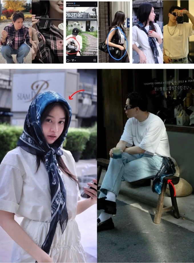 Thanh Thủy - Trịnh Thăng Bình được cho dùng nhiều món đồ giống nhau.