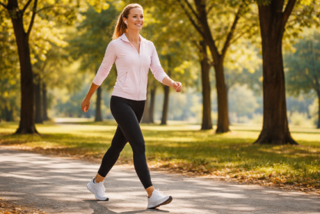 Đi bộ là một trong những hình thức tập thể dục tim mạch đơn giản, dễ tiếp cận và hiệu quả nhất.