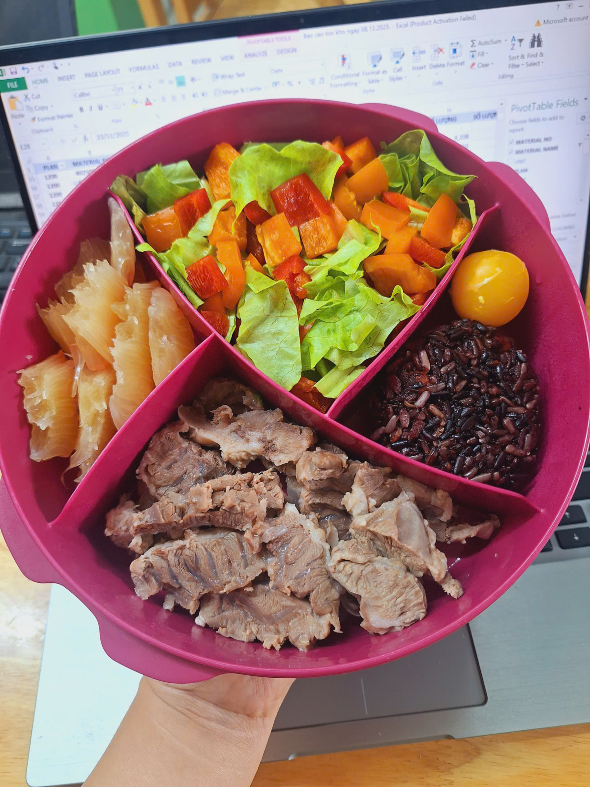 Tự nấu cơm mang đi làm, mẹ 8X giảm 15 kg sau 9 tháng - 9