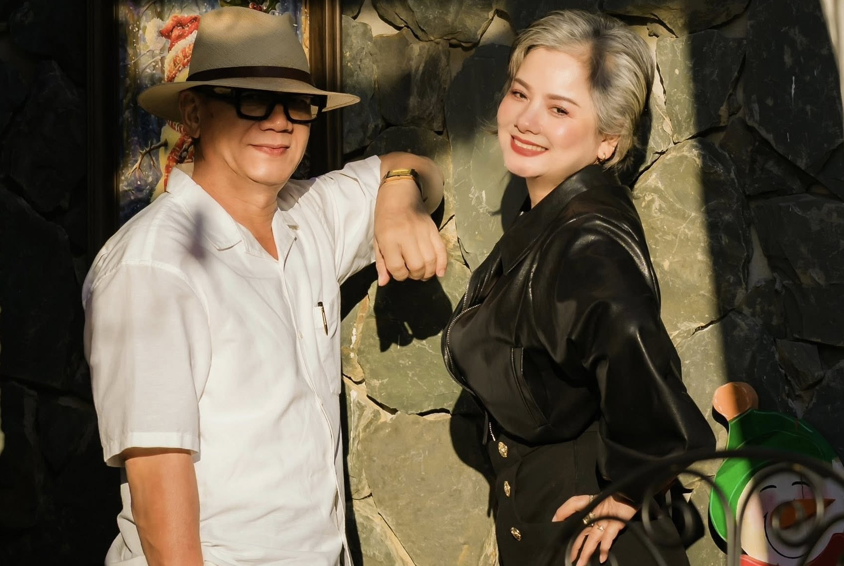 Hình ảnh mới nhất của NSND Thu Quế - NSƯT Phạm Cường được nữ nghệ sĩ đăng tải trên trang cá nhân. 