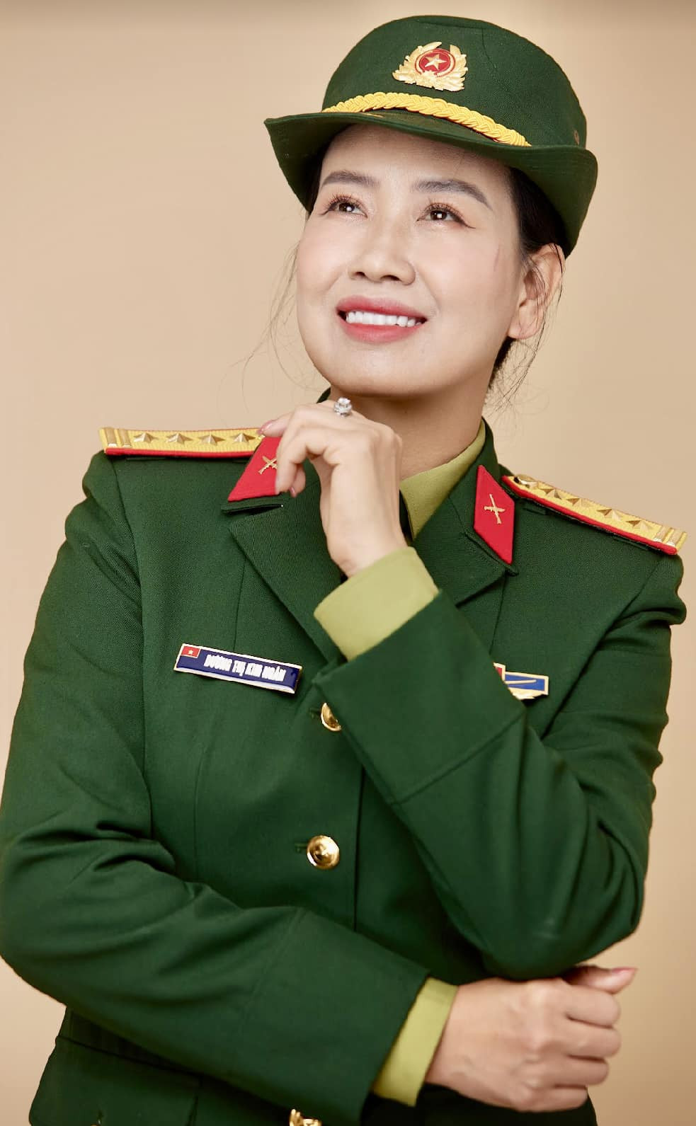 Đại tá, NSND Dương Thị Kim Ngân.
