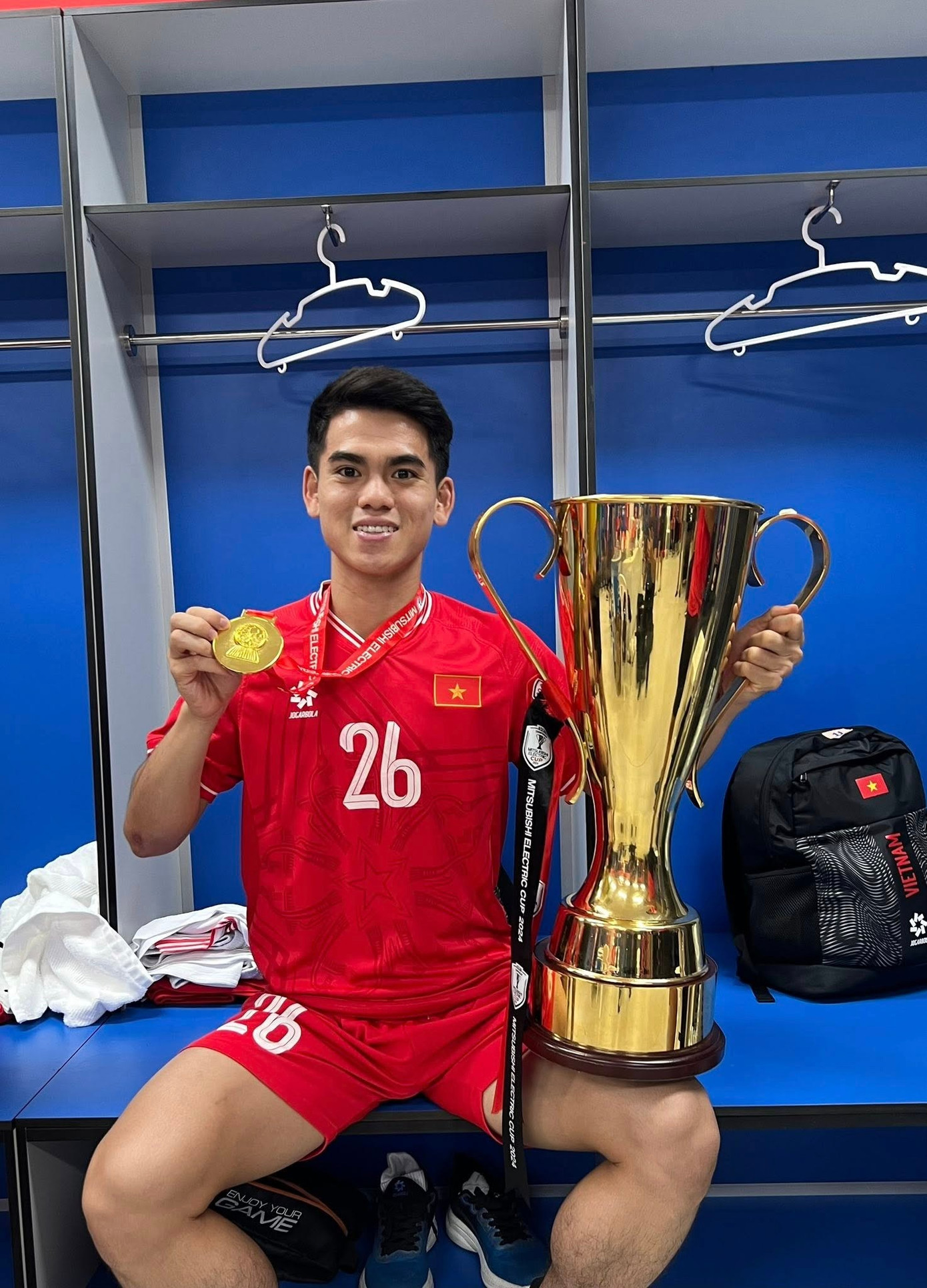 Khuất Văn Khang để lại nhiều dấu ấn trong màu áo U23.