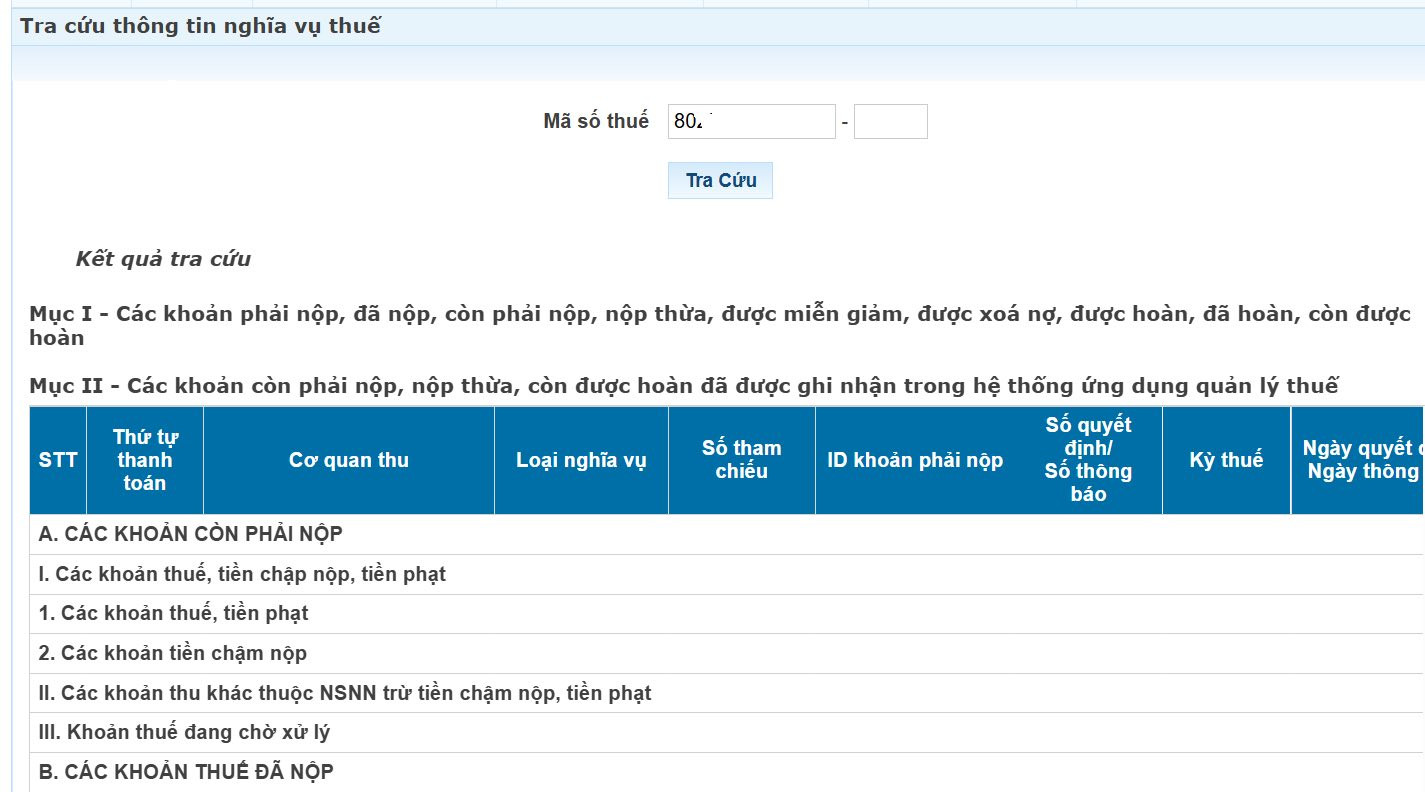 3 cách tra cứu nợ thuế thu nhập cá nhân năm 2026 - 2