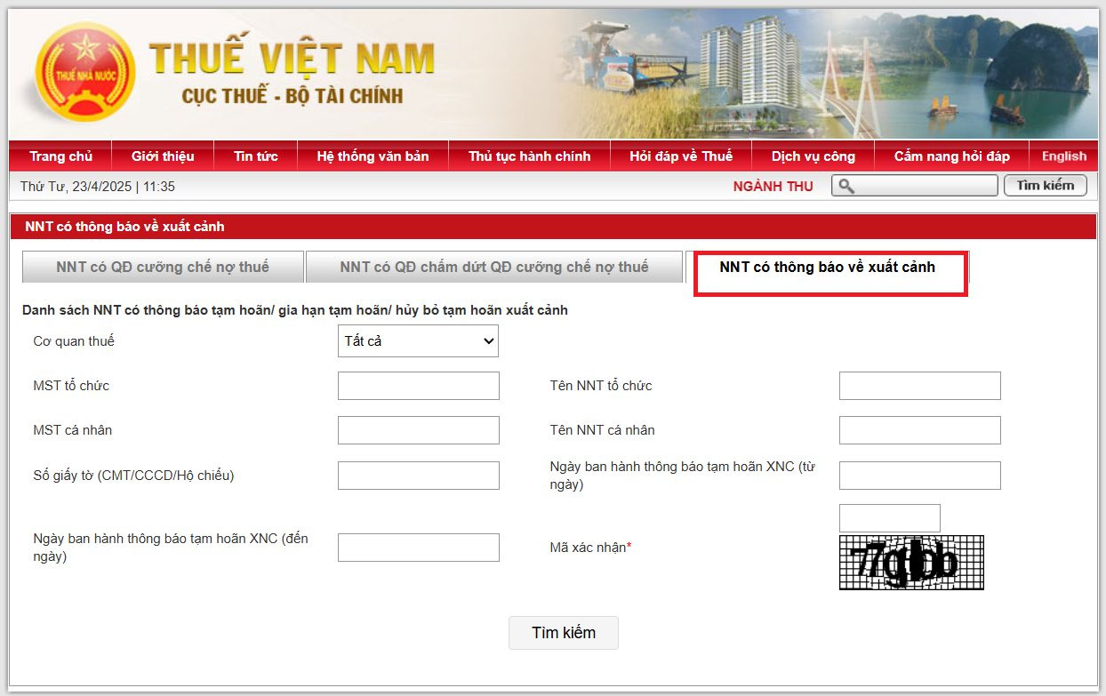 3 cách tra cứu nợ thuế thu nhập cá nhân năm 2026 - 9
