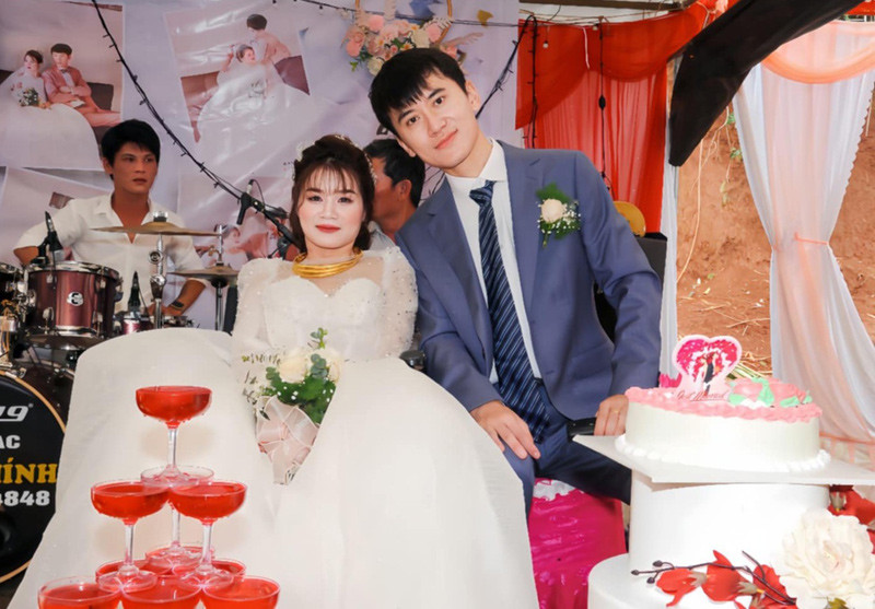 Vợ chồng Thúy đã có gần 3 năm nên duyên 