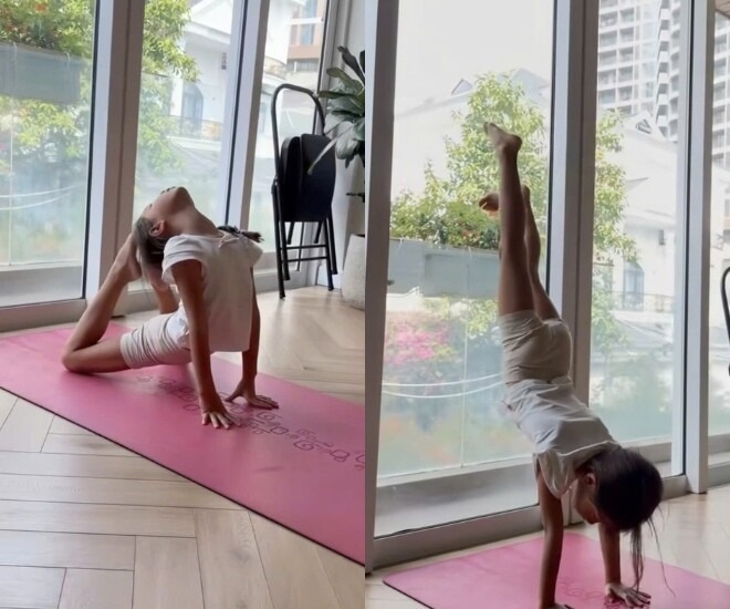 Có mẹ và bà ngoại là tín đồ yoga nên từ nhỏ Lisa đã không còn lạ lẫm với bộ môn này. Hồ Ngọc Hà từng đăng tải hình ảnh, video quay cảnh Lisa luyện Yoga và tập được động tác khó với sự giám sát và hỗ trợ của giáo viên.