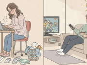 Yêu con - Mẹ kiệt sức vì bố vẫn về nhà ăn bám sau ly hôn