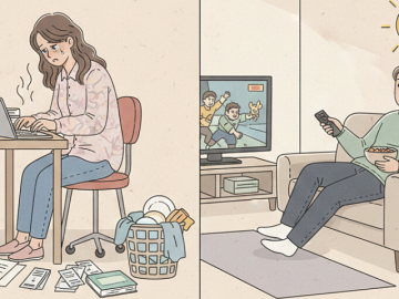 Yêu con - Mẹ kiệt sức vì bố vẫn về nhà ăn bám sau ly hôn