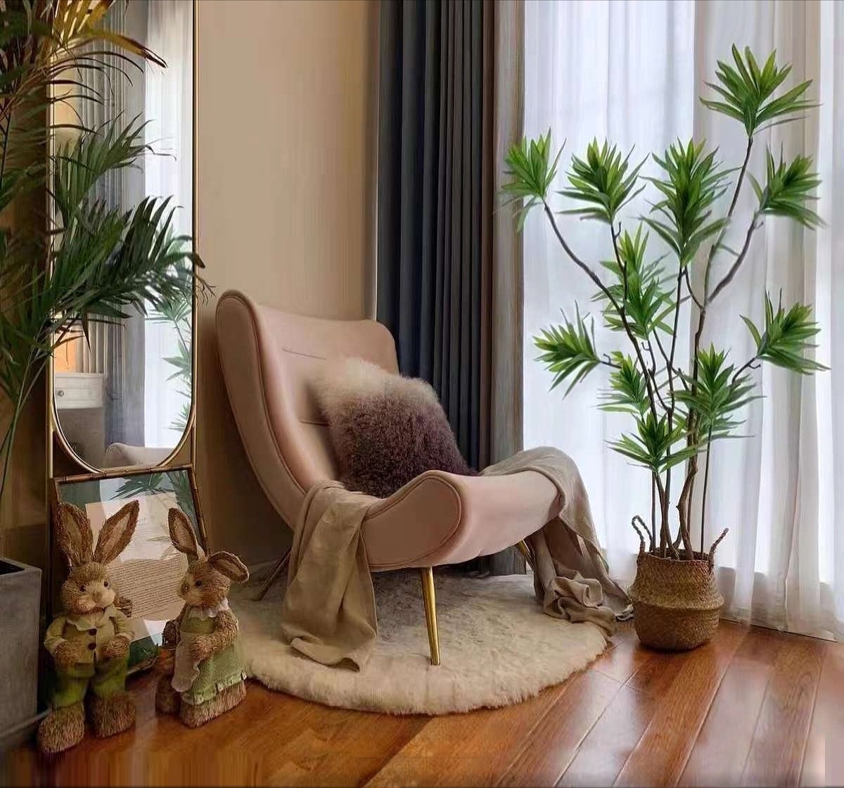 Cây cảnh ưa bóng râm một phần. Ảnh minh họa Totiao