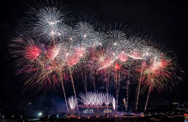 TP Hà Nội tổ chức 33 điểm bắn pháo hoa đón Tết Nguyên đán 2026. Ảnh minh họa