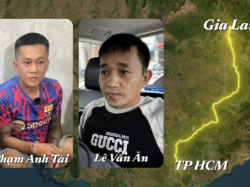 Hành trình lẩn trốn của hai nghi phạm cướp ngân hàng