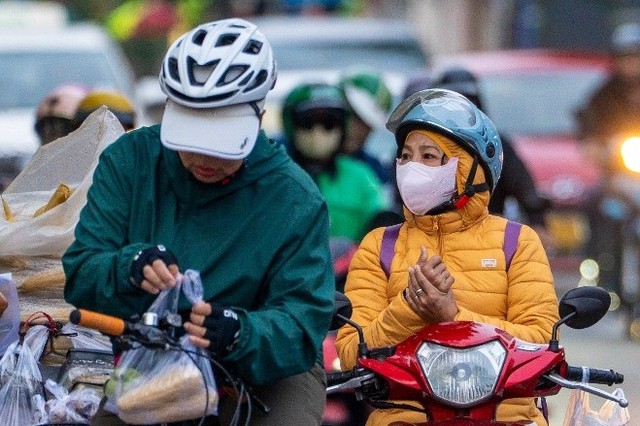 Miền Bắc rét đậm rét hại.