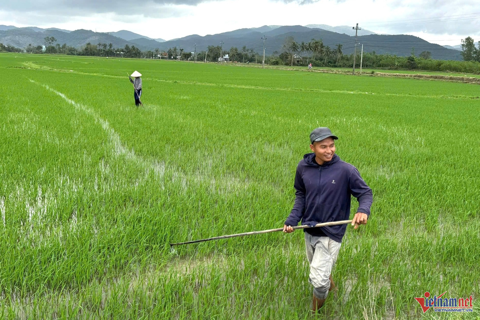 Nụ cười rạng rỡ trên khuôn mặt anh Trần Kim Phước. Ảnh: Hải Dương