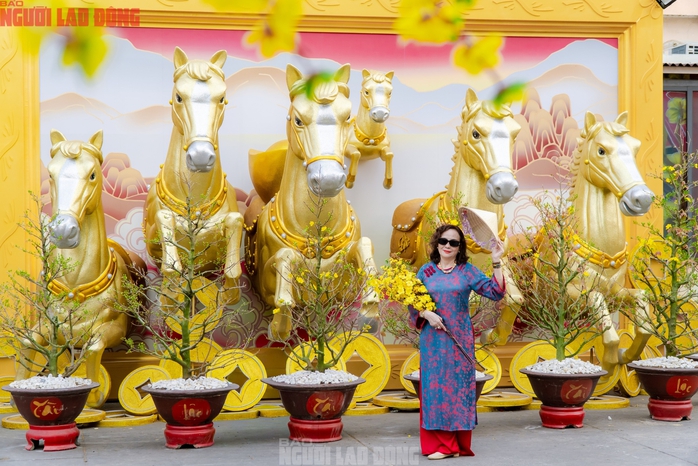 VIDEO: Những điểm amp;#34;check-inamp;#34; linh vật ngựa tại trung tâm TPHCM dịp Tết Bính Ngọ - 7